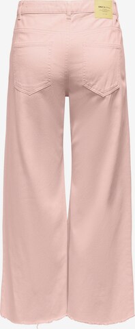 ONLY Wide leg Jeans 'SONNY-DARSY' in Pink
