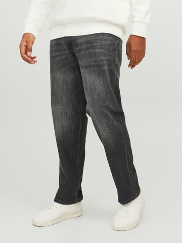 JACK & JONES Regular Jeans 'Mike' i svart: framsida