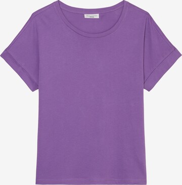 T-shirt Marc O'Polo DENIM en violet : devant