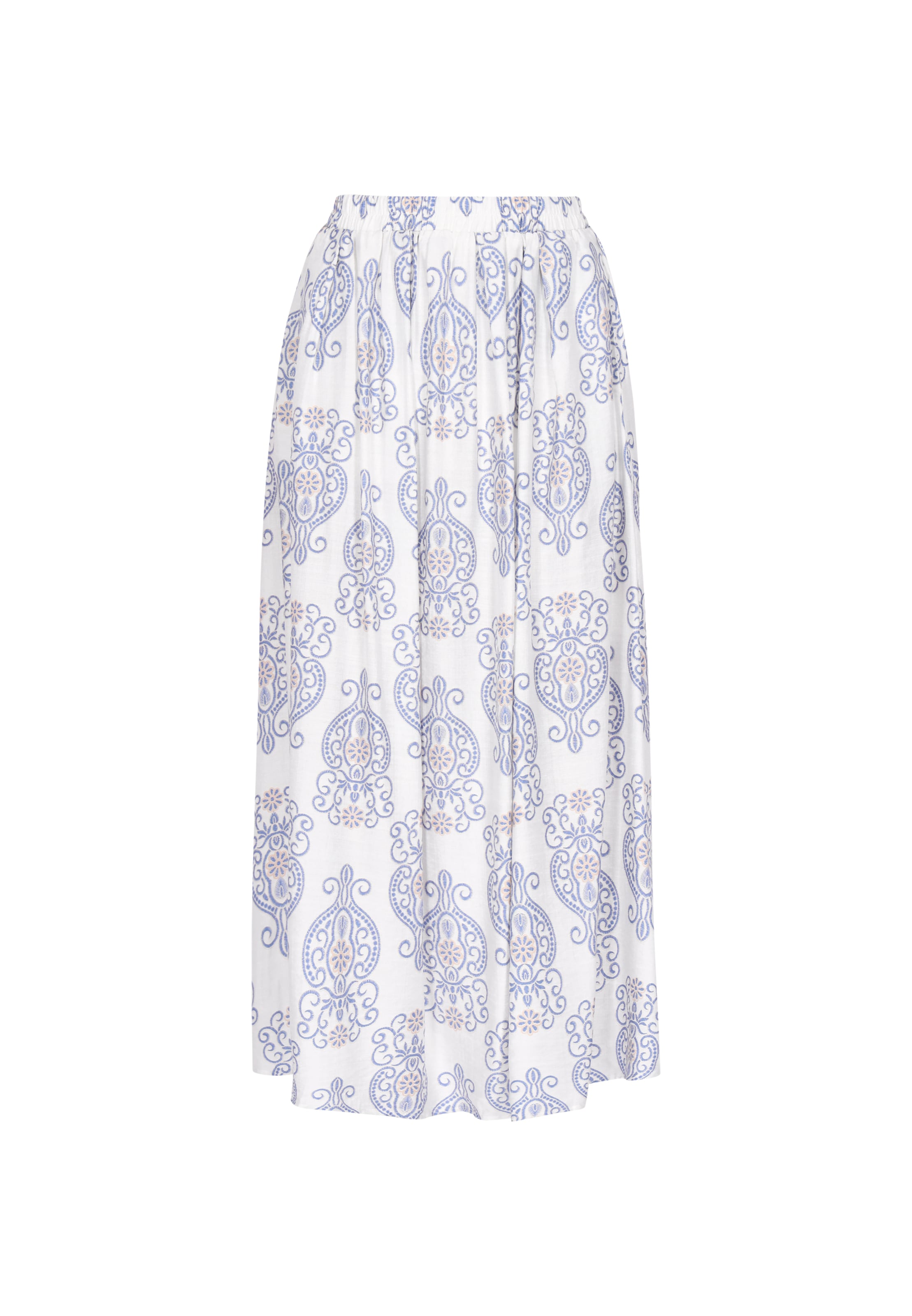 usha FESTIVAL - Falda en azul: frente