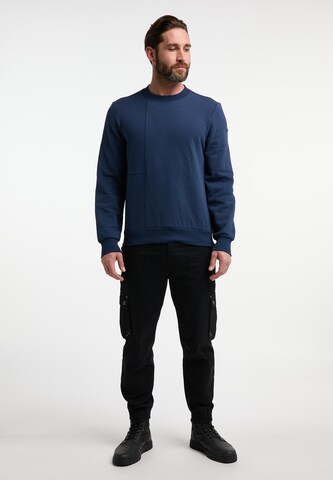 DreiMaster Vintage Sweatshirt 'Takelage' in Blau