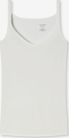 SCHIESSER Onderhemd 'Personal Fit' in Wit: voorkant