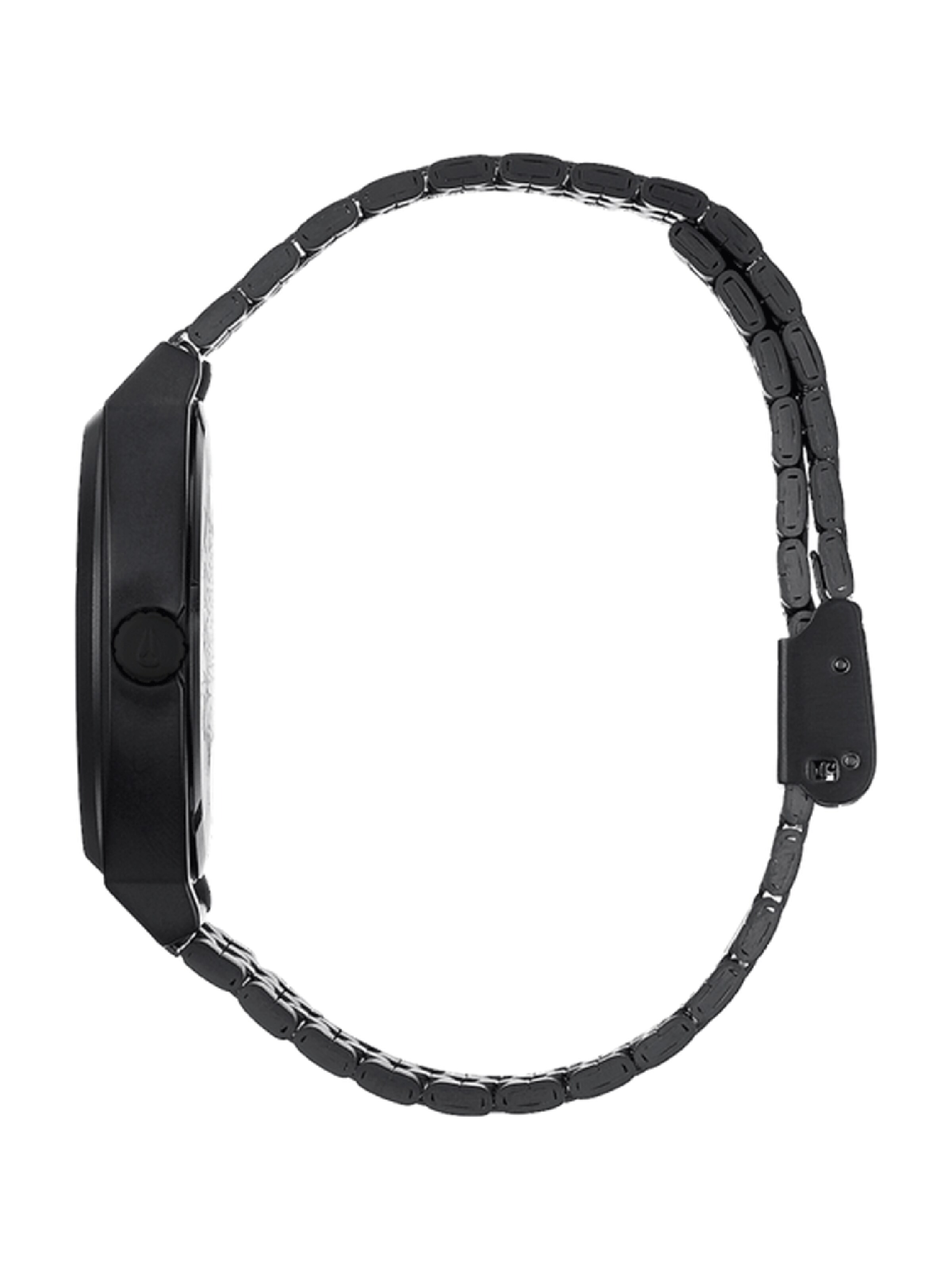 Ceas analogic 'Time Teller' de la Nixon pe negru