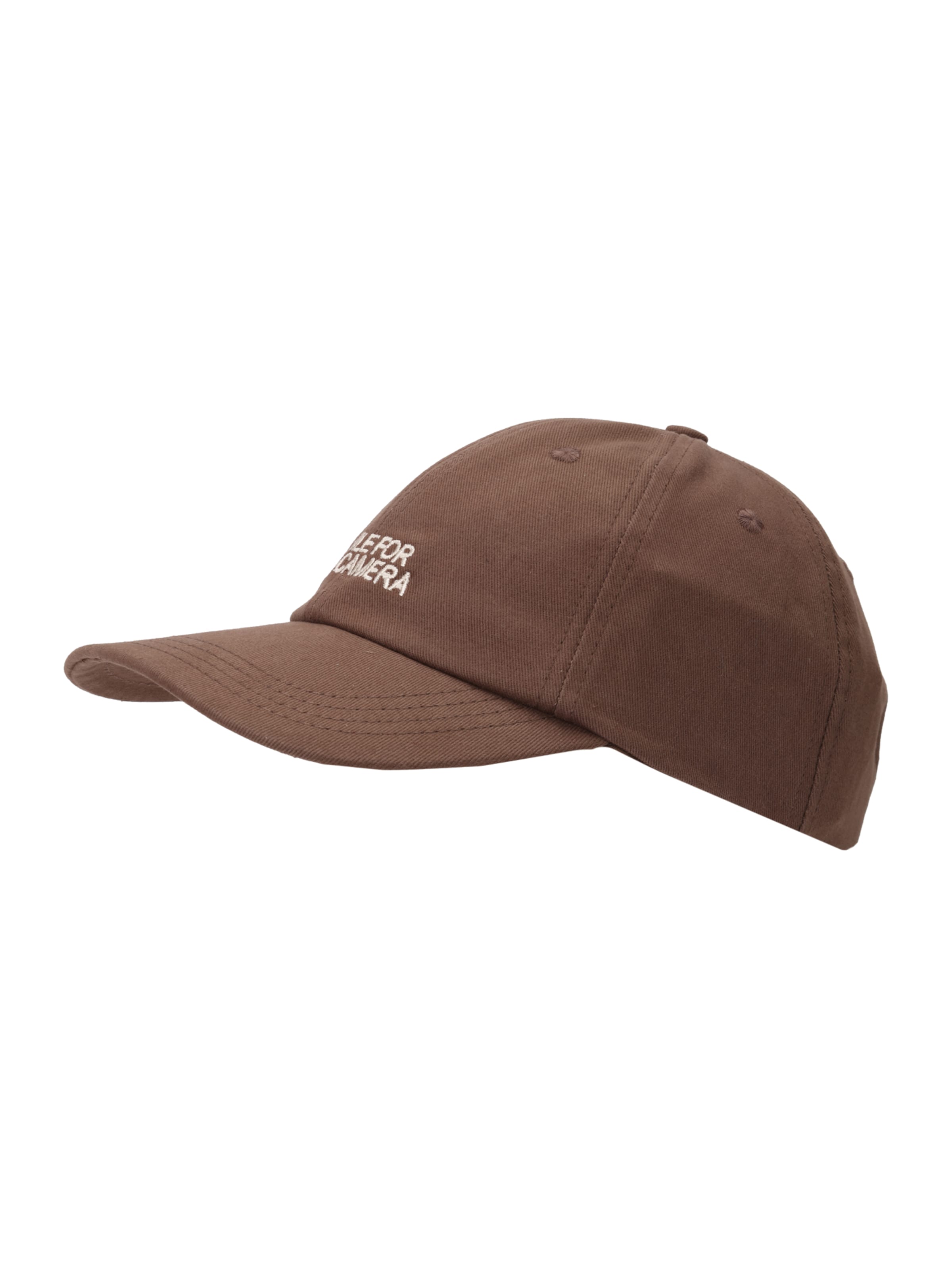 Casquette 'ACCEAR' studioselect en marron : devant