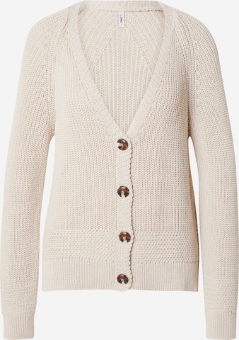 ONLY Πλεκτή ζακέτα 'ONLBETINA' σε γκρι: μπροστά