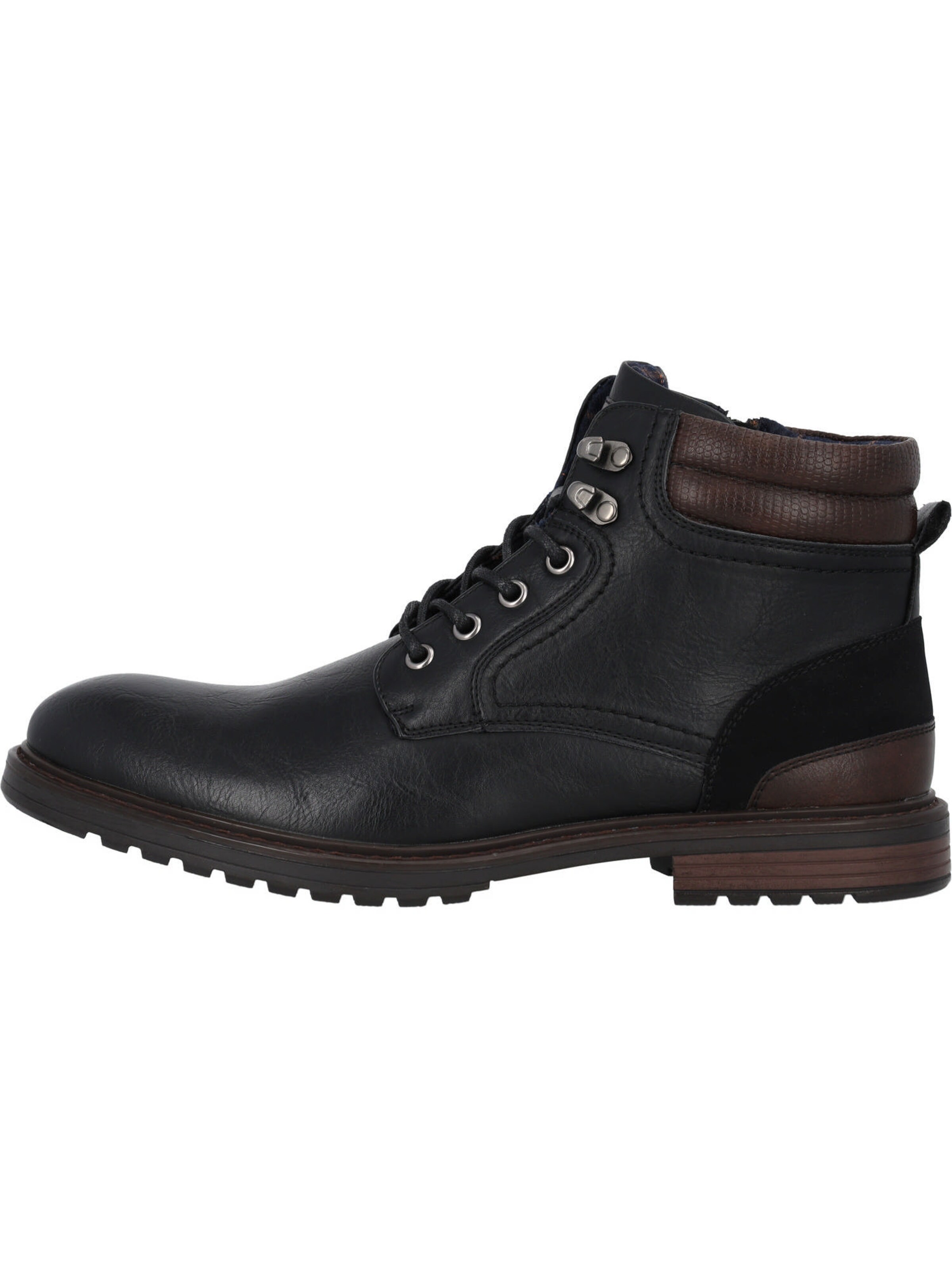 Bottines à lacets 'Palado Niknas' Palado en noir