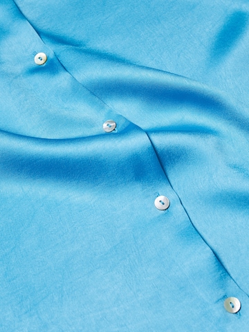 Camicia da donna 'Lagoon' di MANGO in blu