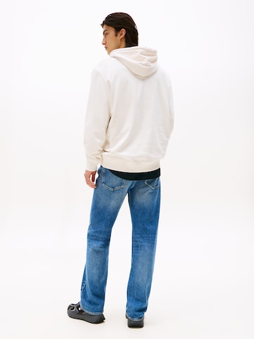 Tommy Jeans Mikina - Biela