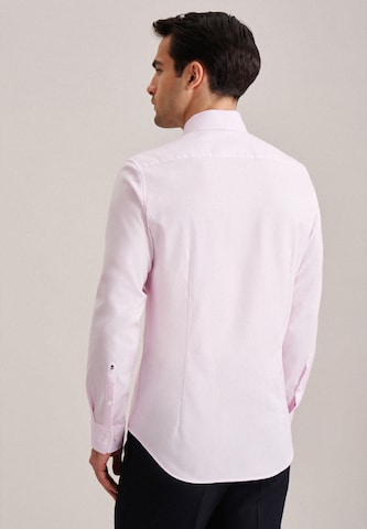 SEIDENSTICKER Slim Fit Hemd in Pink