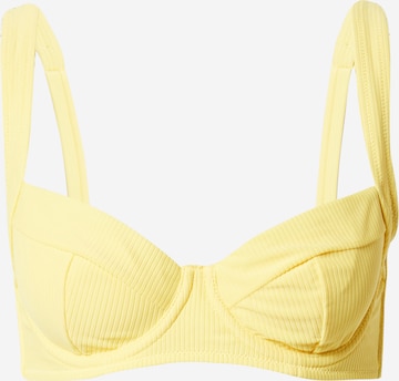 Hunkemöller Balconette Bikini top 'Lana' in Yellow: front