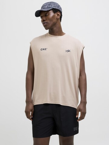JACK & JONES Shirt in Beige