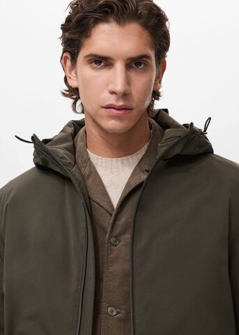 MANGO MAN Between-Seasons Parka 'Tervalo' in Green
