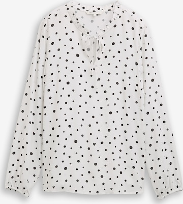 TOM TAILOR DENIM Halenka – bílá: přední strana