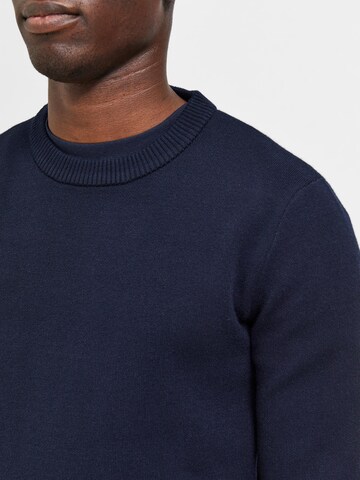 SELECTED HOMME Sweater 'TORONTO' in Blue