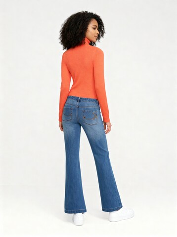 KangaROOS Wide leg Jeans in Blue