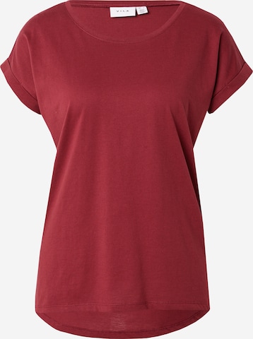 T-shirt 'VIDreamers' VILA en rouge : devant