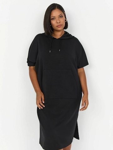 Wasabi Concept Dress 'Sabina' in Black: front