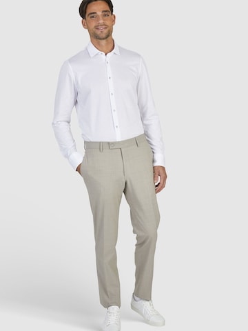 HECHTER PARIS Slimfit Broek in Grijs