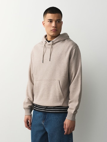 Next Sweatshirt in Beige: front