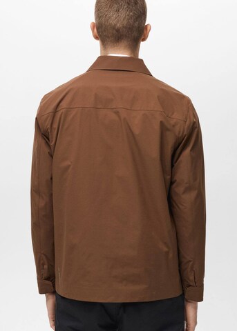 MANGO MAN Between-Season Jacket 'Due' in Brown