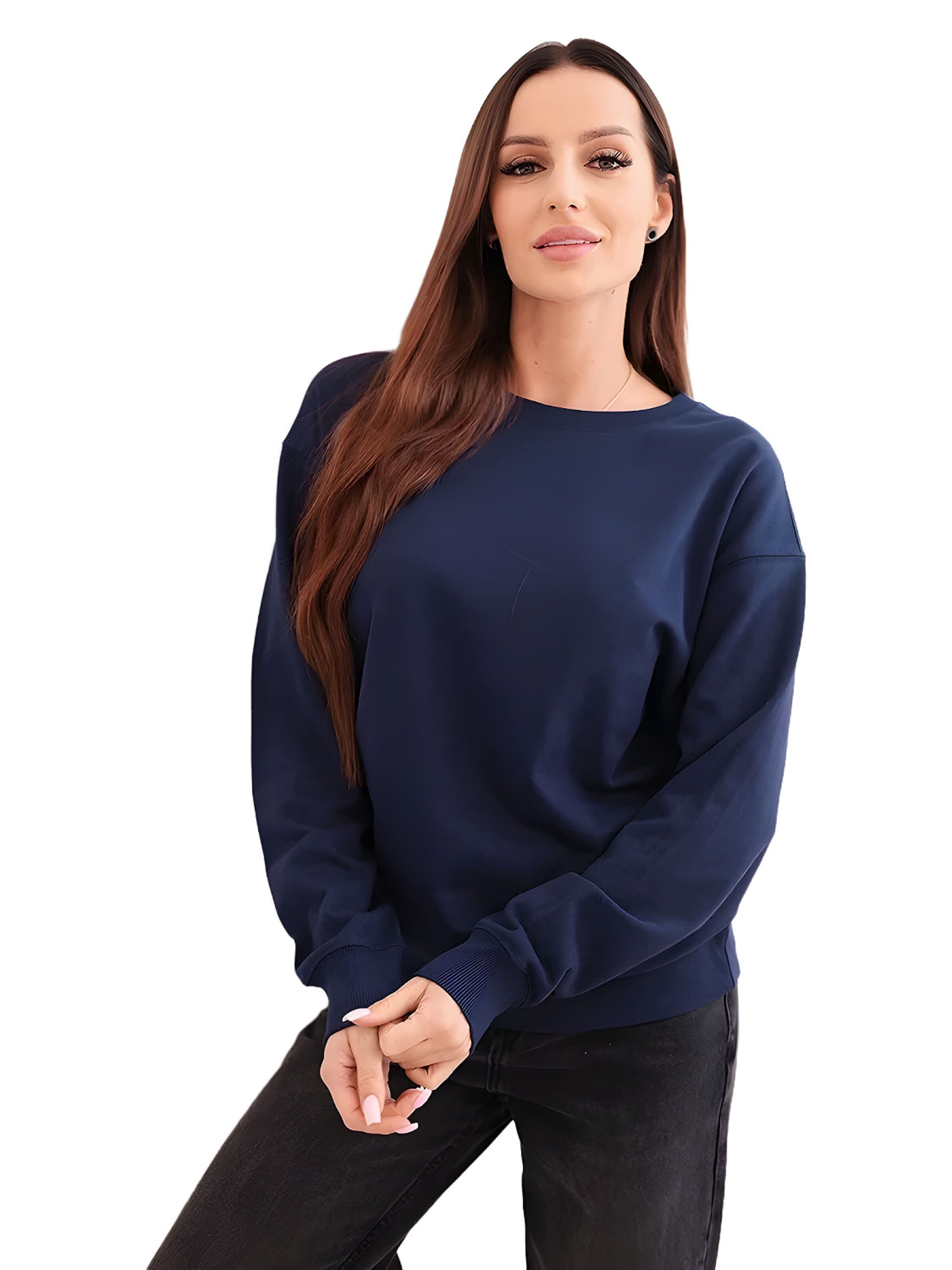 Lumera Sweatshirt in Blue: front