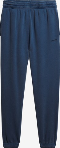 Superdry Tapered Sportbroek 'Mark' in Blauw: voorkant