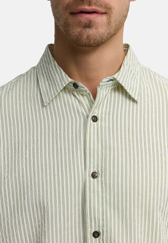 INDICODE JEANS Regular fit Button Up Shirt ' Bimler ' in Green