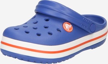 Crocs Beach & Pool Shoes 'Crocband' in Blue: front