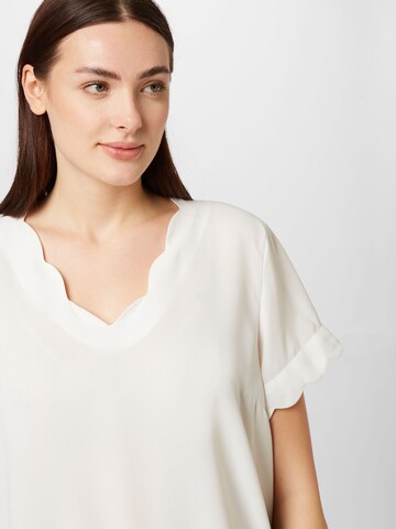 ABOUT YOU Curvy Shirt 'Fotini' in Wit