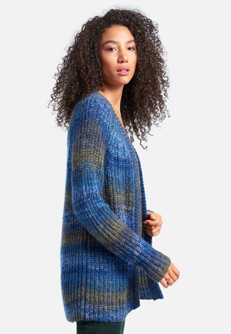 Peter Hahn Knit Cardigan in Blue