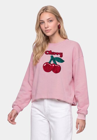 MYMO Sweatshirt in Pink: front