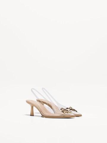 Escarpins Bershka en transparent
