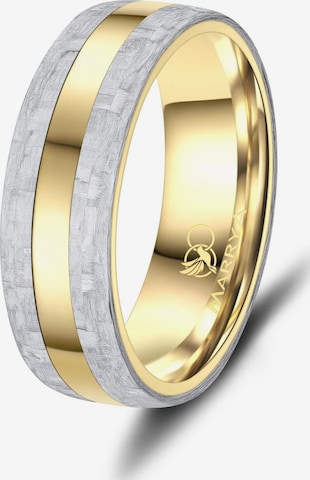MARRYA - Anillo 'MARRYA CA-22 Eheringe aus Carbon' en blanco: frente