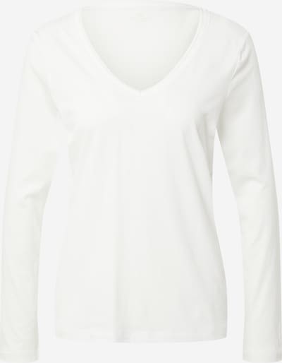 TOM TAILOR T-shirt en blanc, Vue avec produit