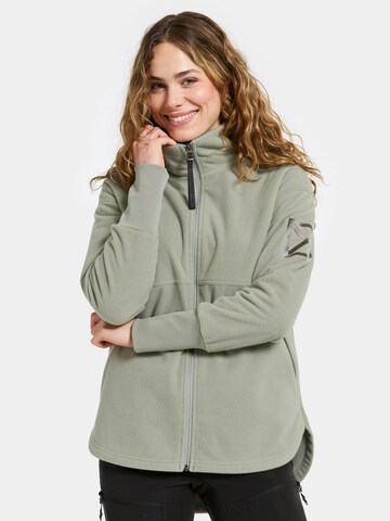 Didriksons - Casaco de velo funcional 'Ronja' em verde: frente