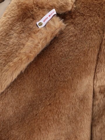 BOSS Płaszcz przejściowy 'C-Calen-254_Steiff' w kolorze beżowy