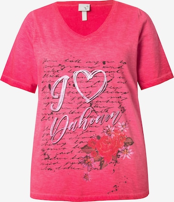 Ulla Popken Shirt in Rot: Vorderseite