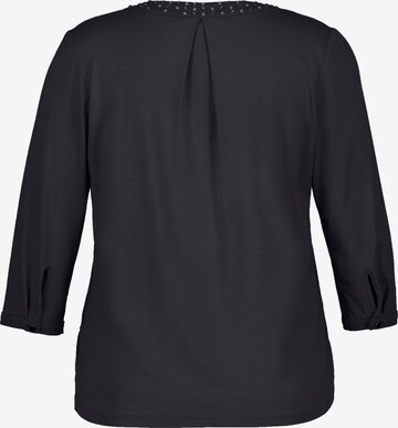 T-shirt Ulla Popken en noir