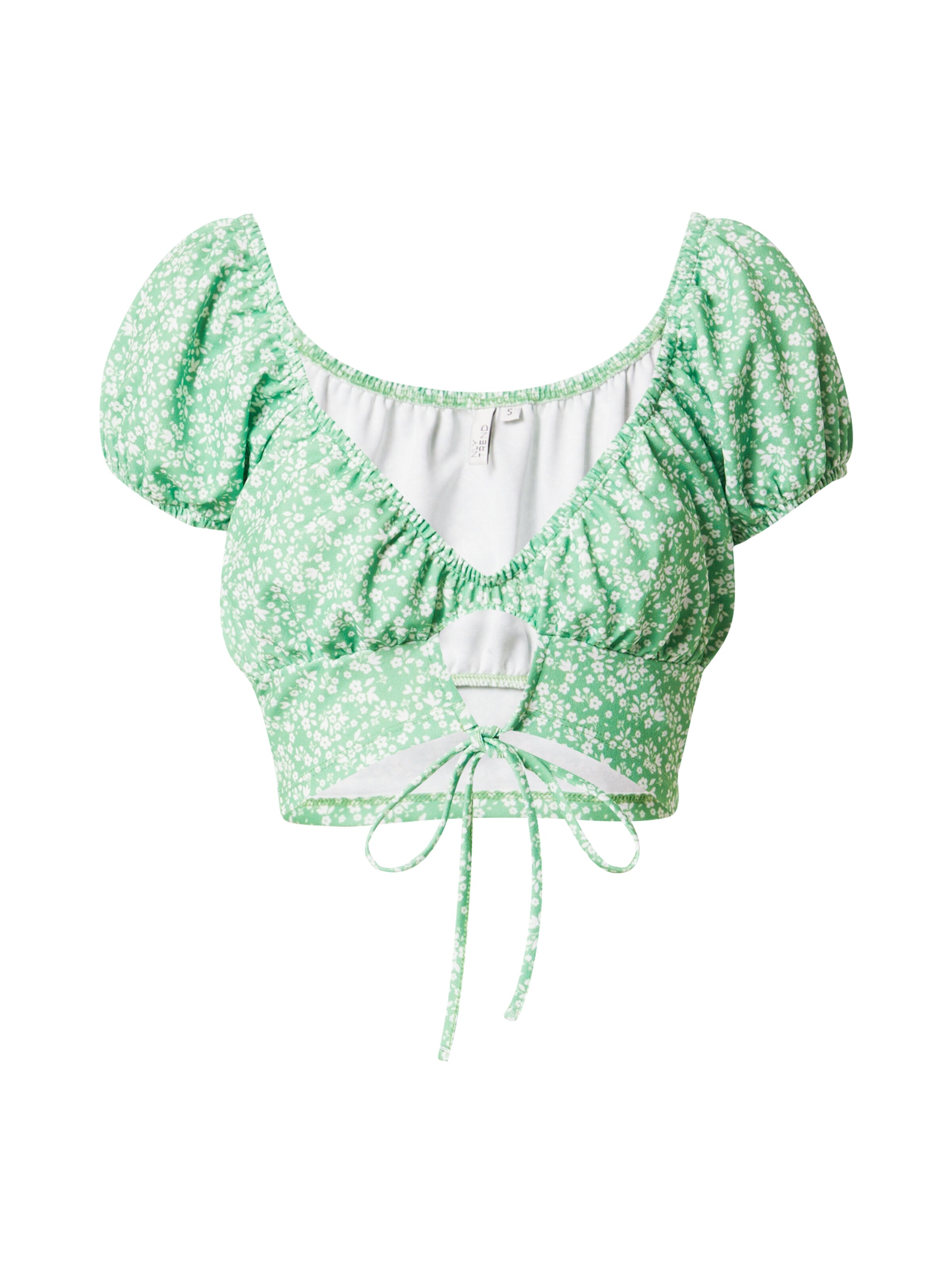 NLY by Nelly Блуза в зелено: отпред