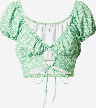 NLY by Nelly Blouse in Light green / White, Item view