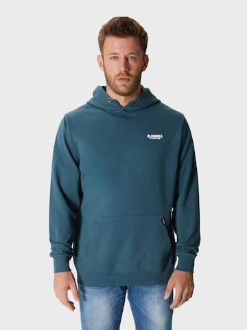 Oldskull Sweatshirt 'Xtreme Vivid Skull' in Green: front