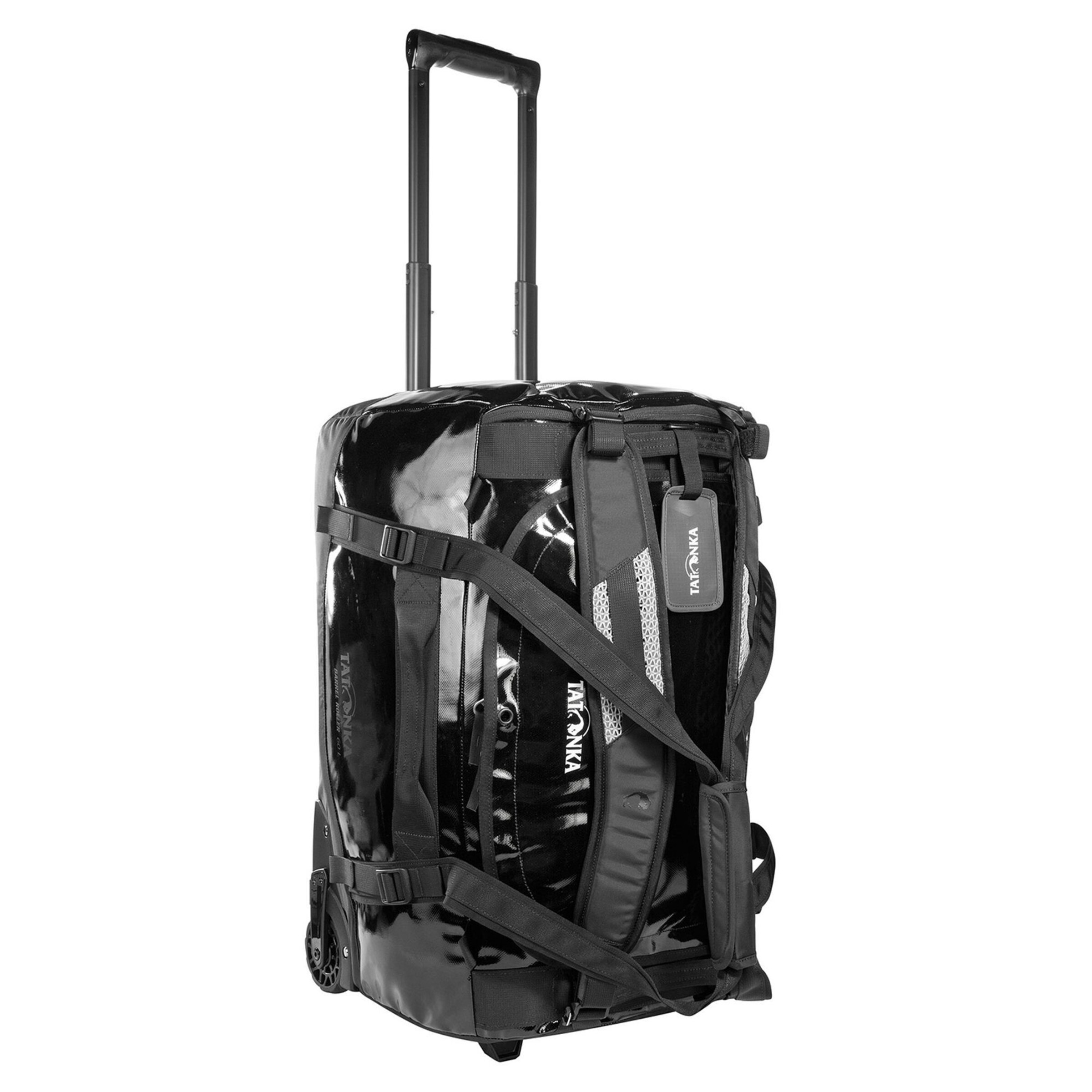 TATONKA Travel bag 'Barrel' in Black: front