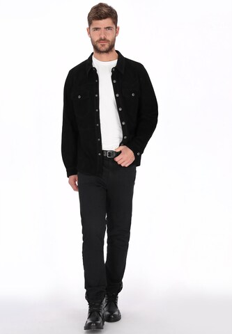 DreiMaster Vintage - Chaqueta de entretiempo en negro