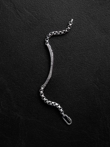 Braccialetto 'FORGED' di REYTEL in argento