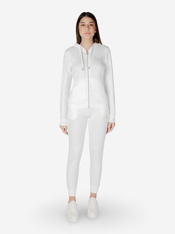 Coupe slim Pantalon de sport '8NTV51 TJ9RZ' EA7 Emporio Armani en beige : devant