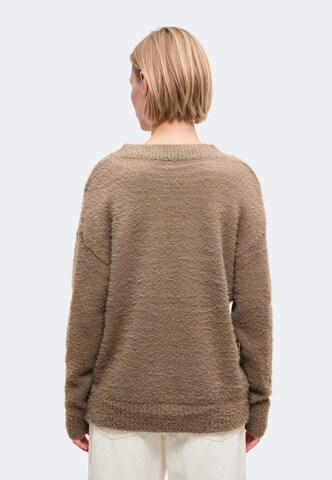 Pull-over 'Al44ida' ZABAIONE en marron : derrière