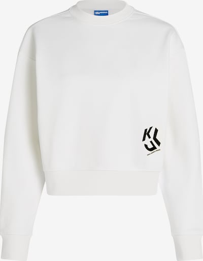 Megztinis be užsegimo iš KARL LAGERFELD JEANS, spalva – juoda / balta, Prekių apžvalga