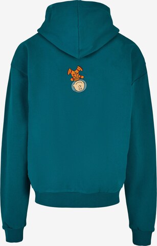 Merchcode Sweatshirt 'Peanuts - Charlie' in Grün