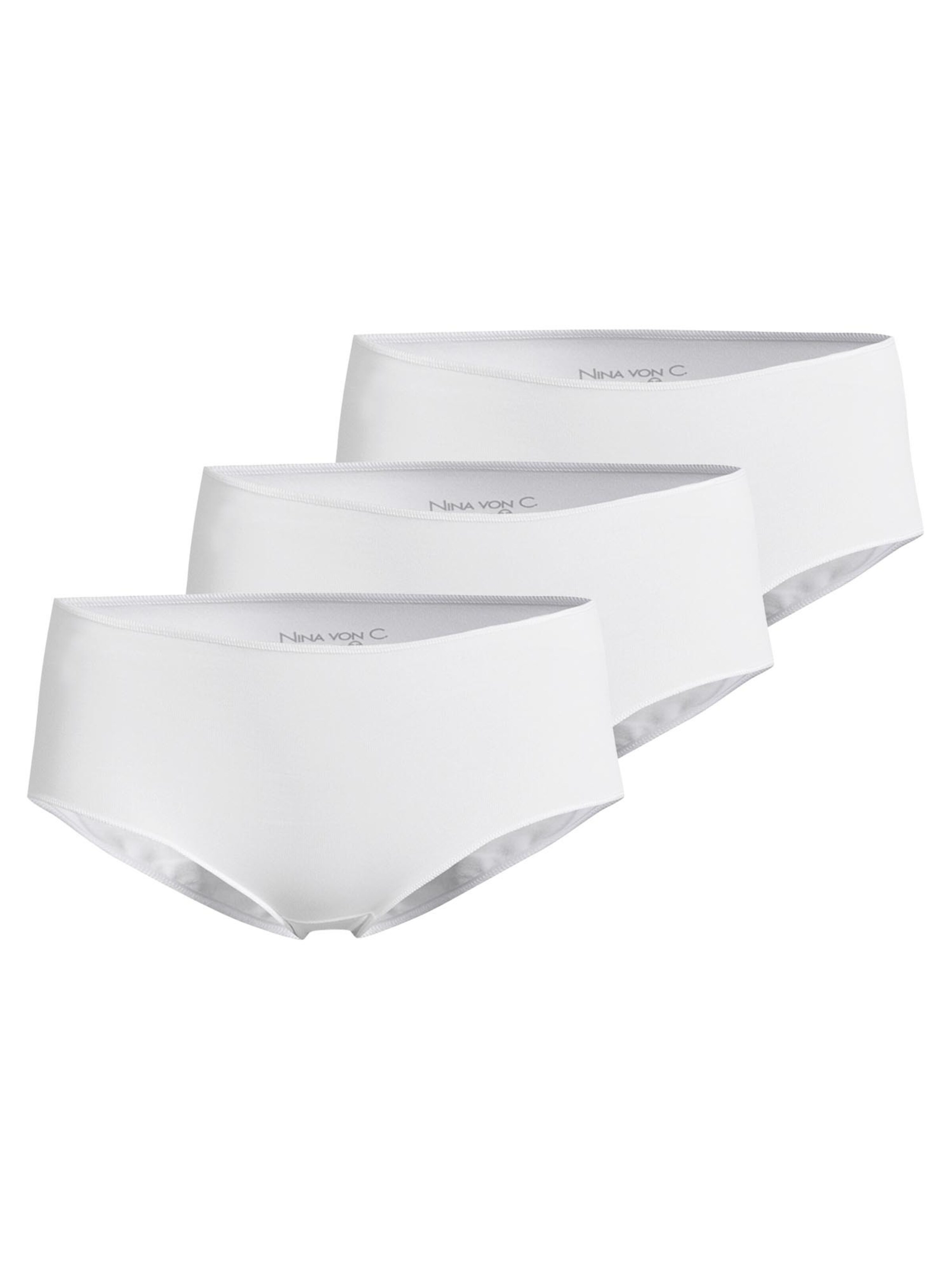 Nina von C. Panty 'Secret'‌‌‌‌‌‌‌ in Weiß: Vorderseite