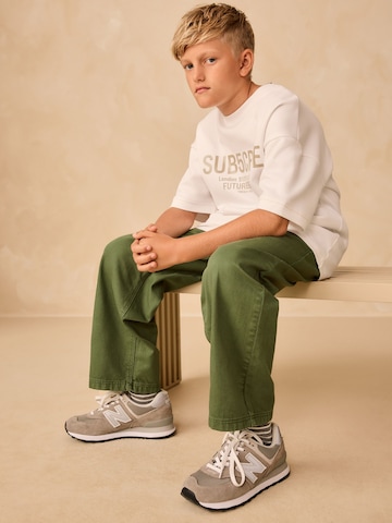 Next - Pierna ancha Vaquero en verde